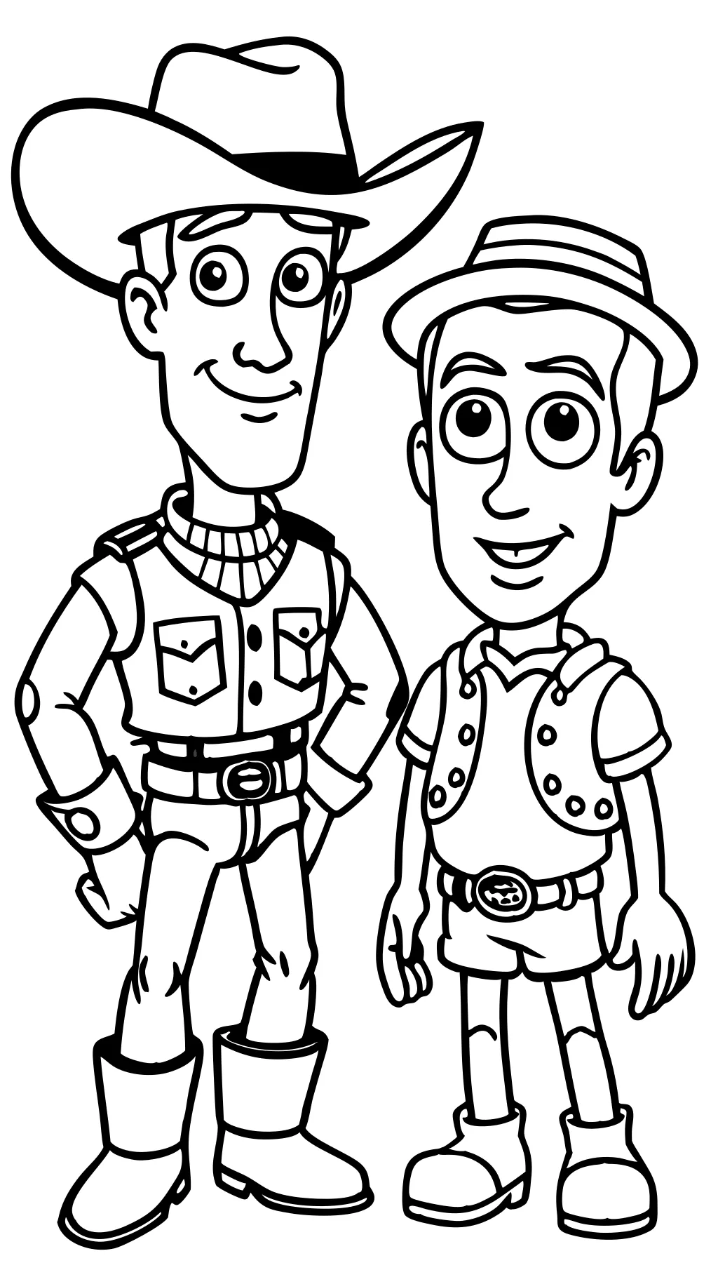 coloriages de buzz woody